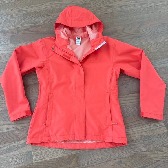 Helly Hansen Jackets & Blazers - Helly Hansen Seven J Rain Jacket -Tangerine color- Size S/P